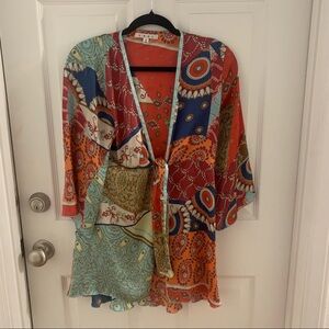 Cabi Tie Front Kimono